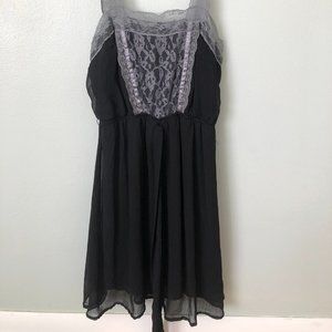 Lightweight Black and Grey Dress